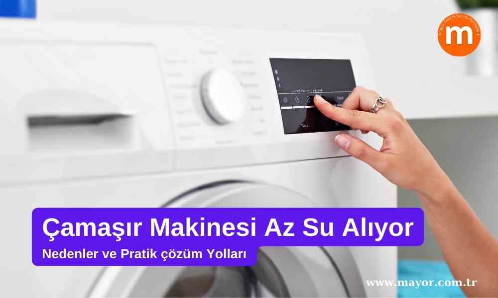 Amana Çamaşır Makinesi Az Su Alıyor