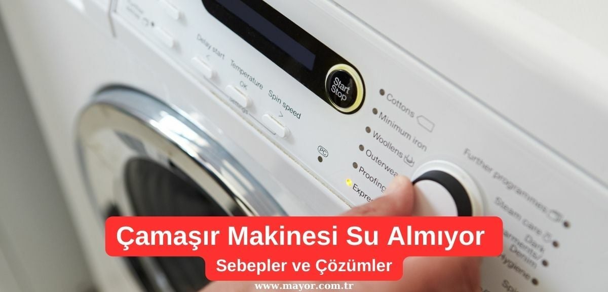 Amana Çamaşır Makinesi Su Almıyor