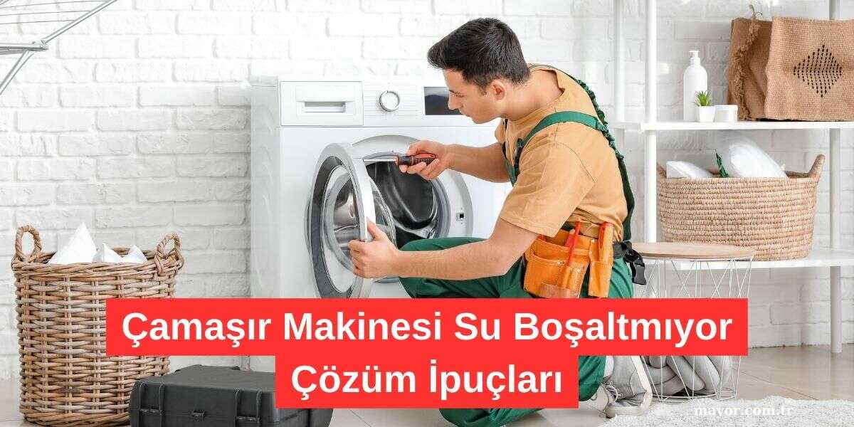 Amana Çamaşır Makinesi Su Boşaltmıyor